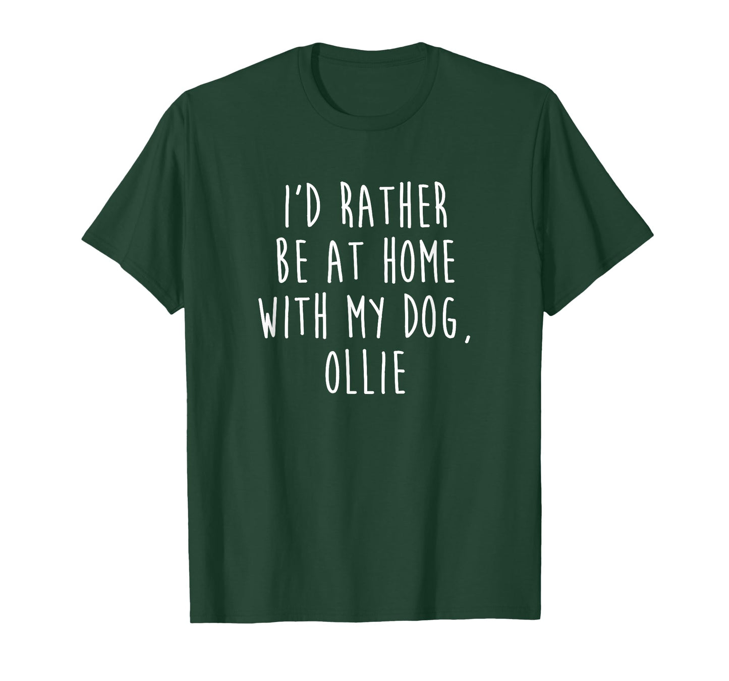 Ollie Dog Name T-Shirt Dog Gift T-Shirt