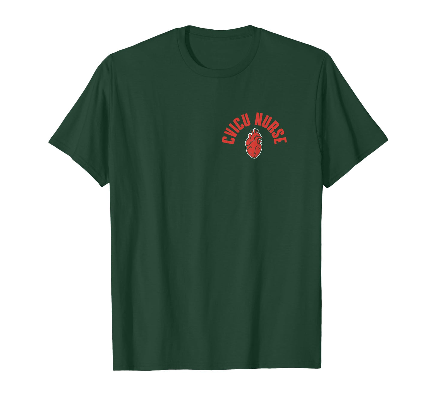 CICU Designs Cardiovascular Intensive Care Unit CVICU Nurse Heart Cardiac Nurse Pocket Apparel RN T-Shirt