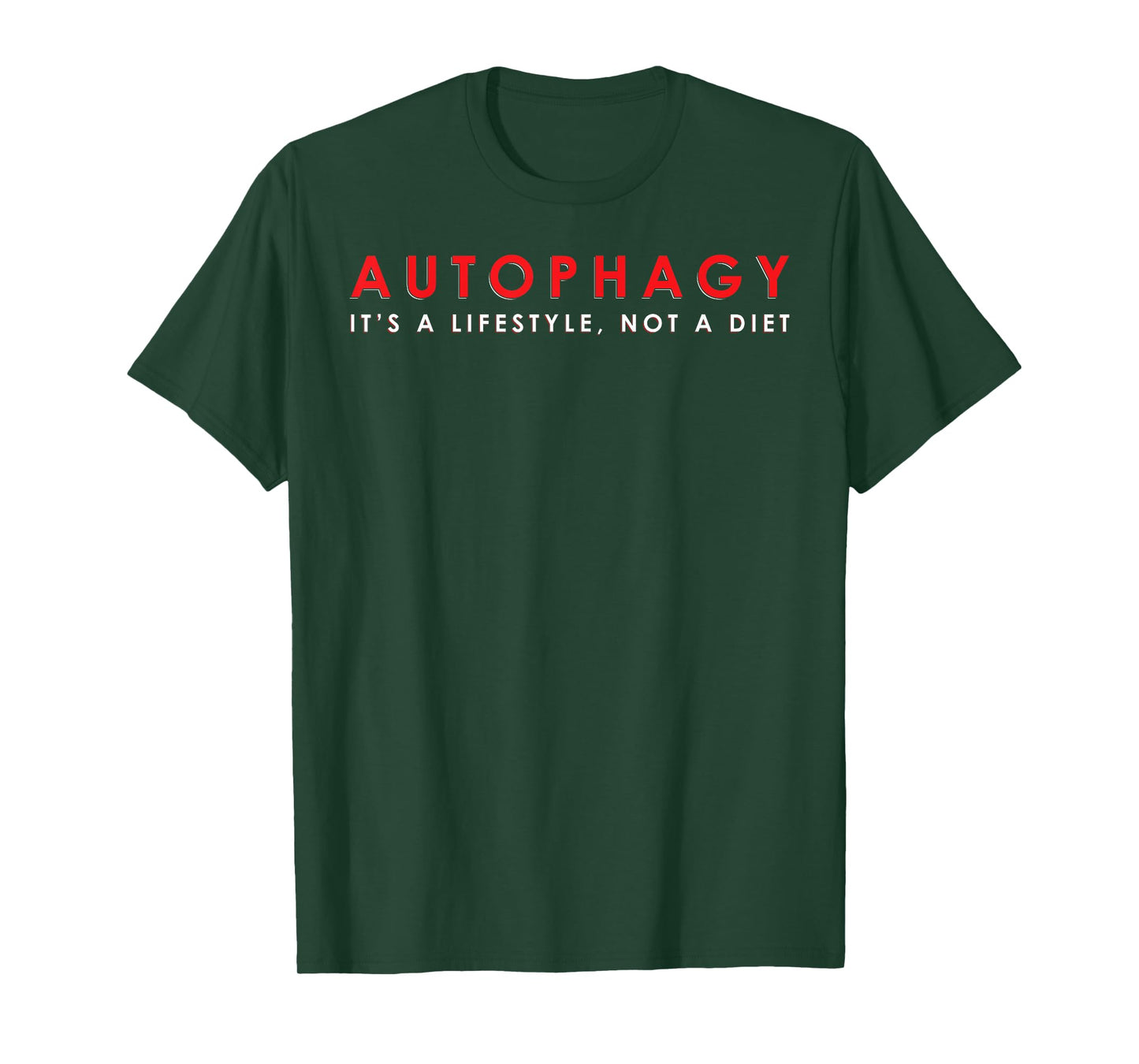 Autophagy Lifestyle OMAD Intermittent Fasting Gift T-Shirt
