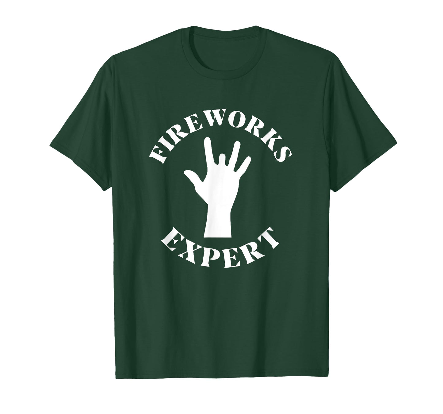 Missing Finger Fireworks Expert Funny 4th Of July T-Shirt Women Men T-Shirt