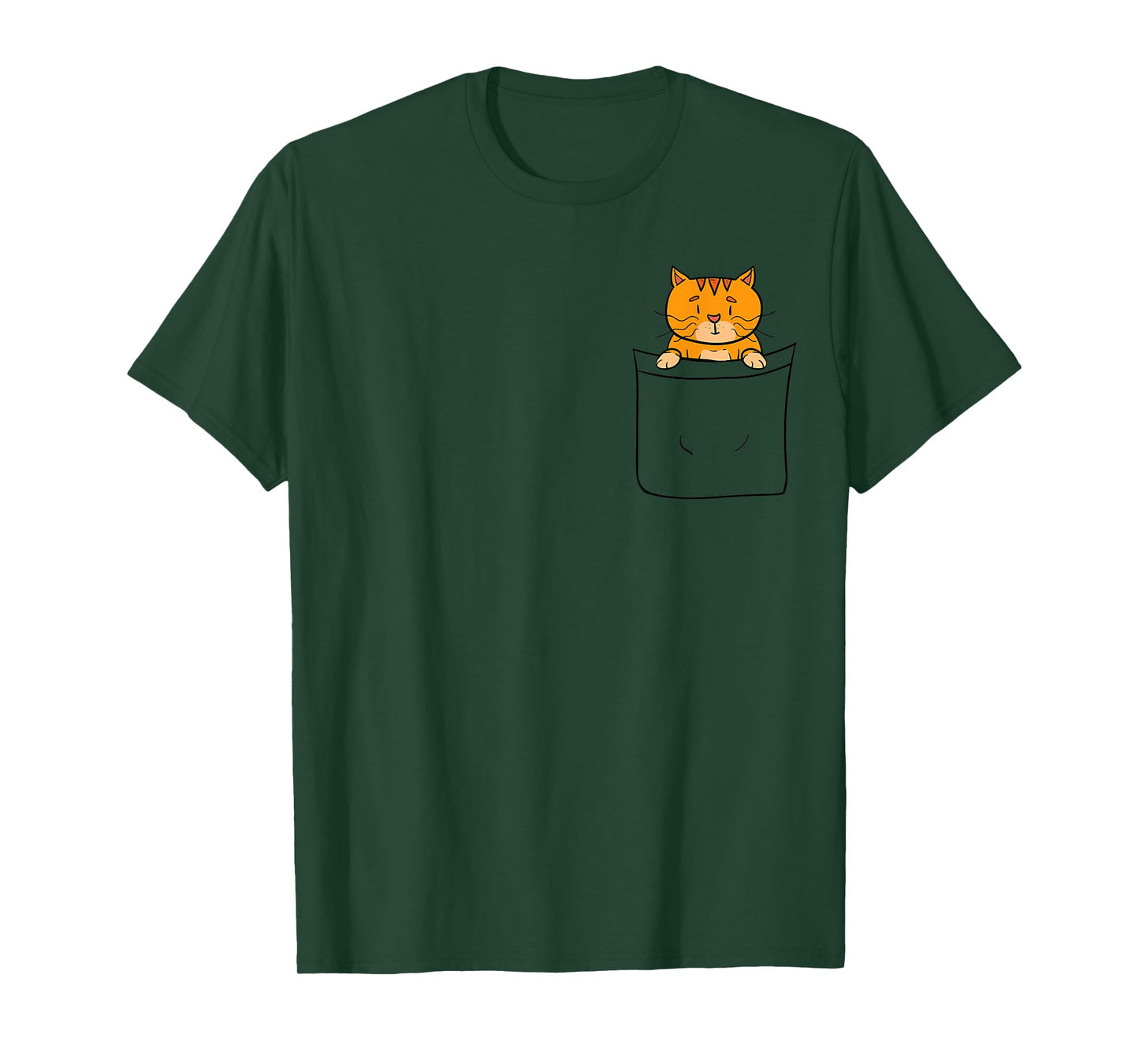 Orange Kitty Cat in my Pocket Adorable Sassy Ideal Gift T-Shirt