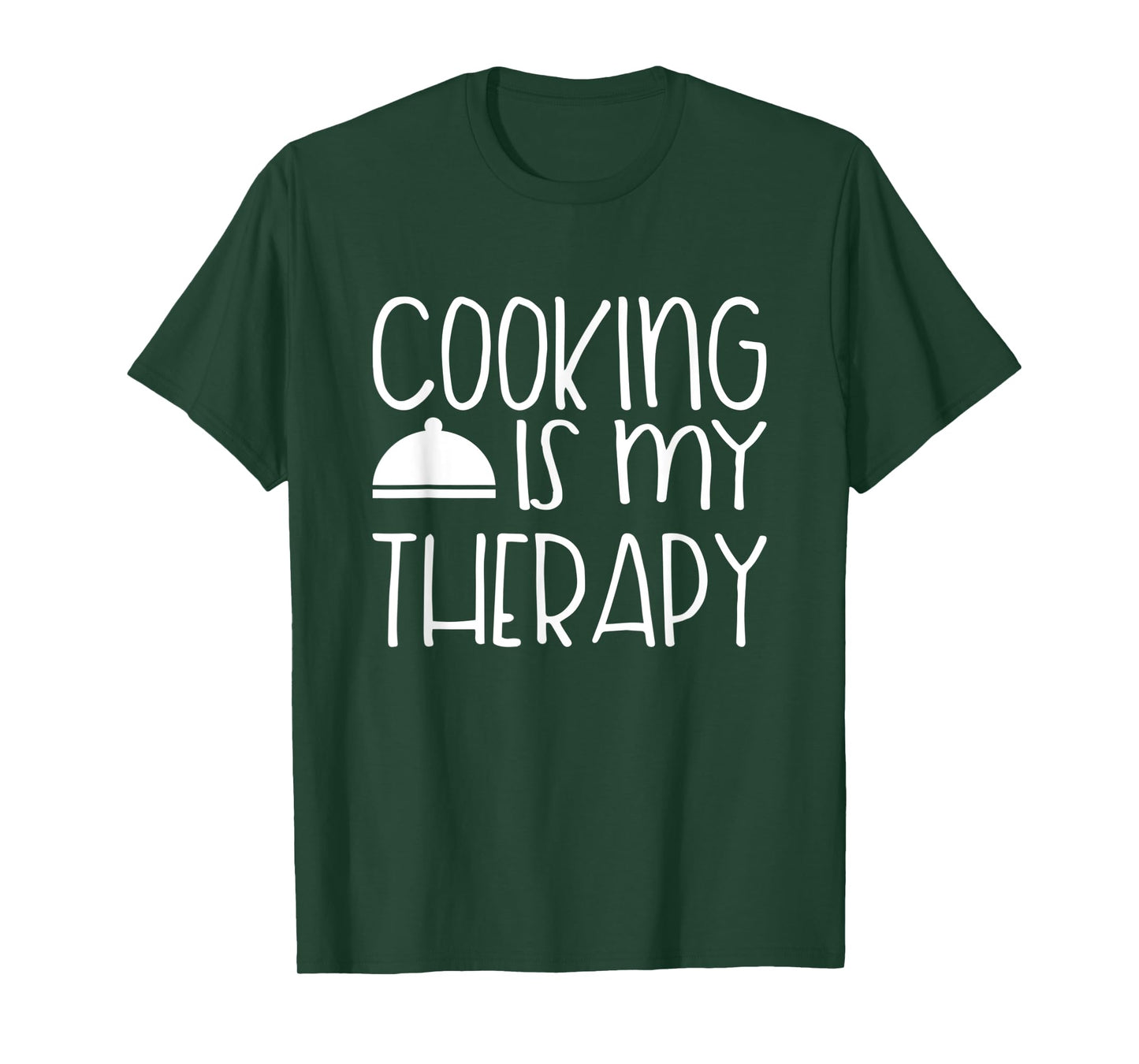Cooking Is My Therapy - Culinary Chef Design T-Shirt
