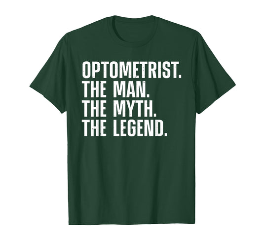Cool Optometrist Art For Men Dad Boys Optometry Optometrist T-Shirt