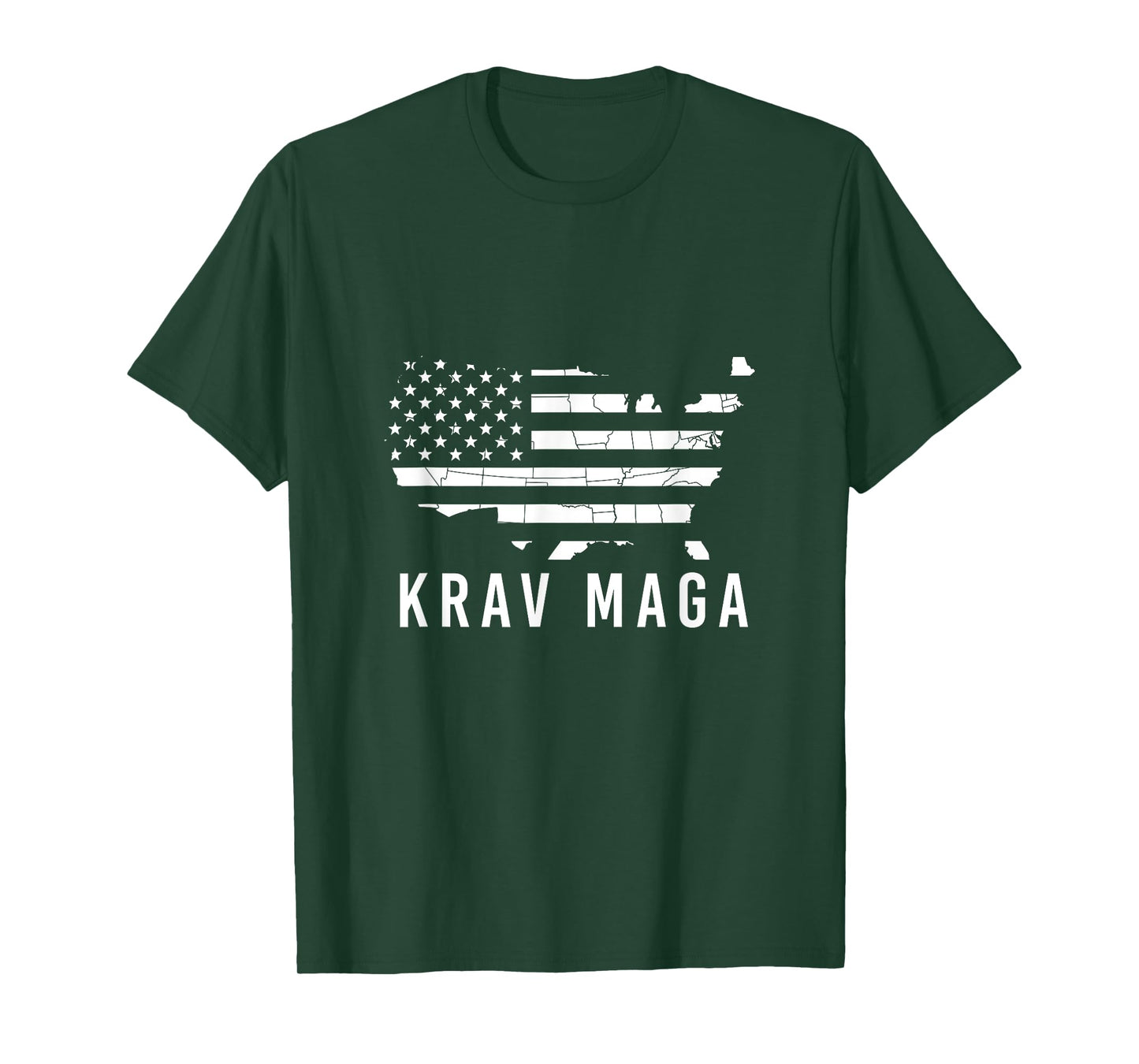 USA Flag Krav Maga T-Shirt for Women Kids Men