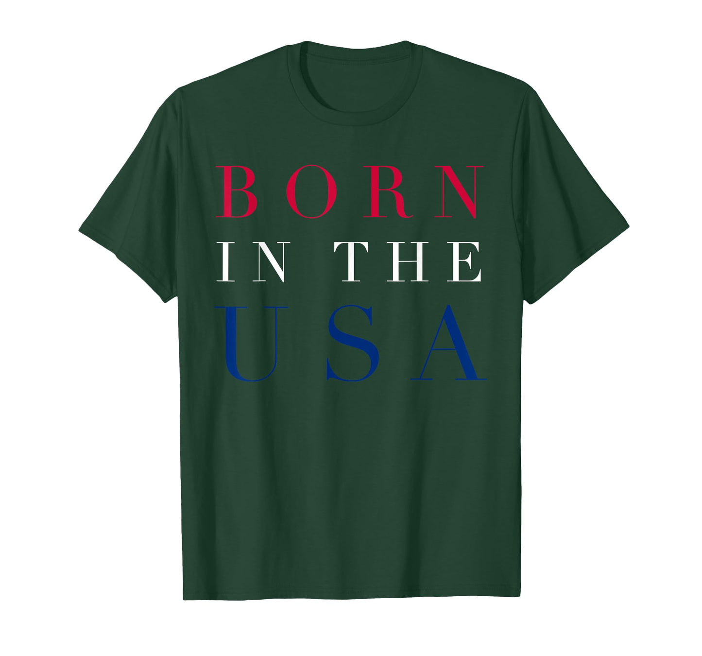Born in The USA Tee Shirt T-Shirt