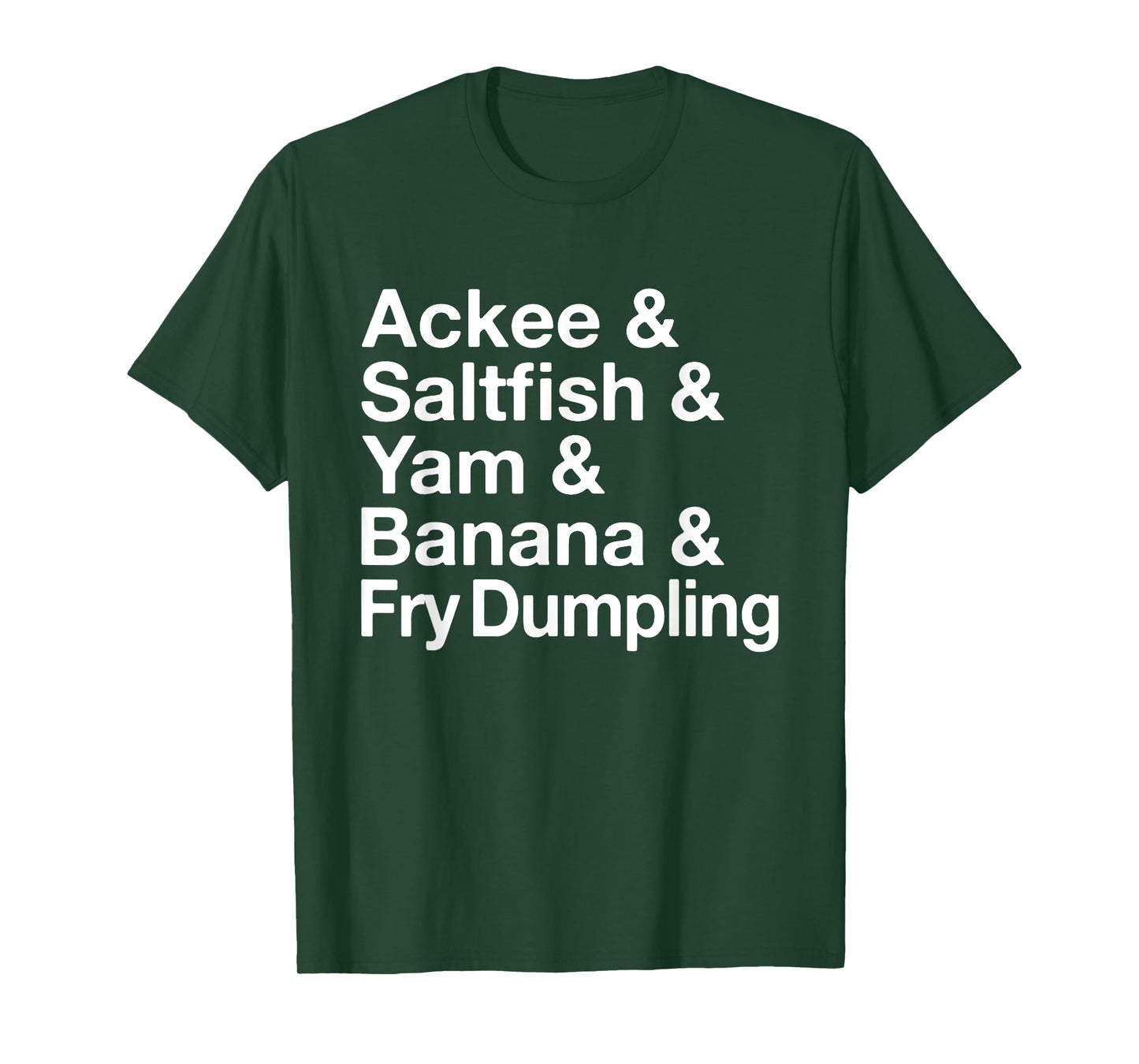 Jamaican National Dish! Ackee & Saltfish Yardie T-Shirt
