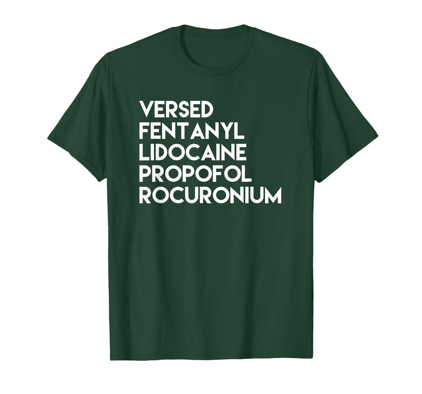 Awesome Anesthesia Induction Tshirt T-Shirt