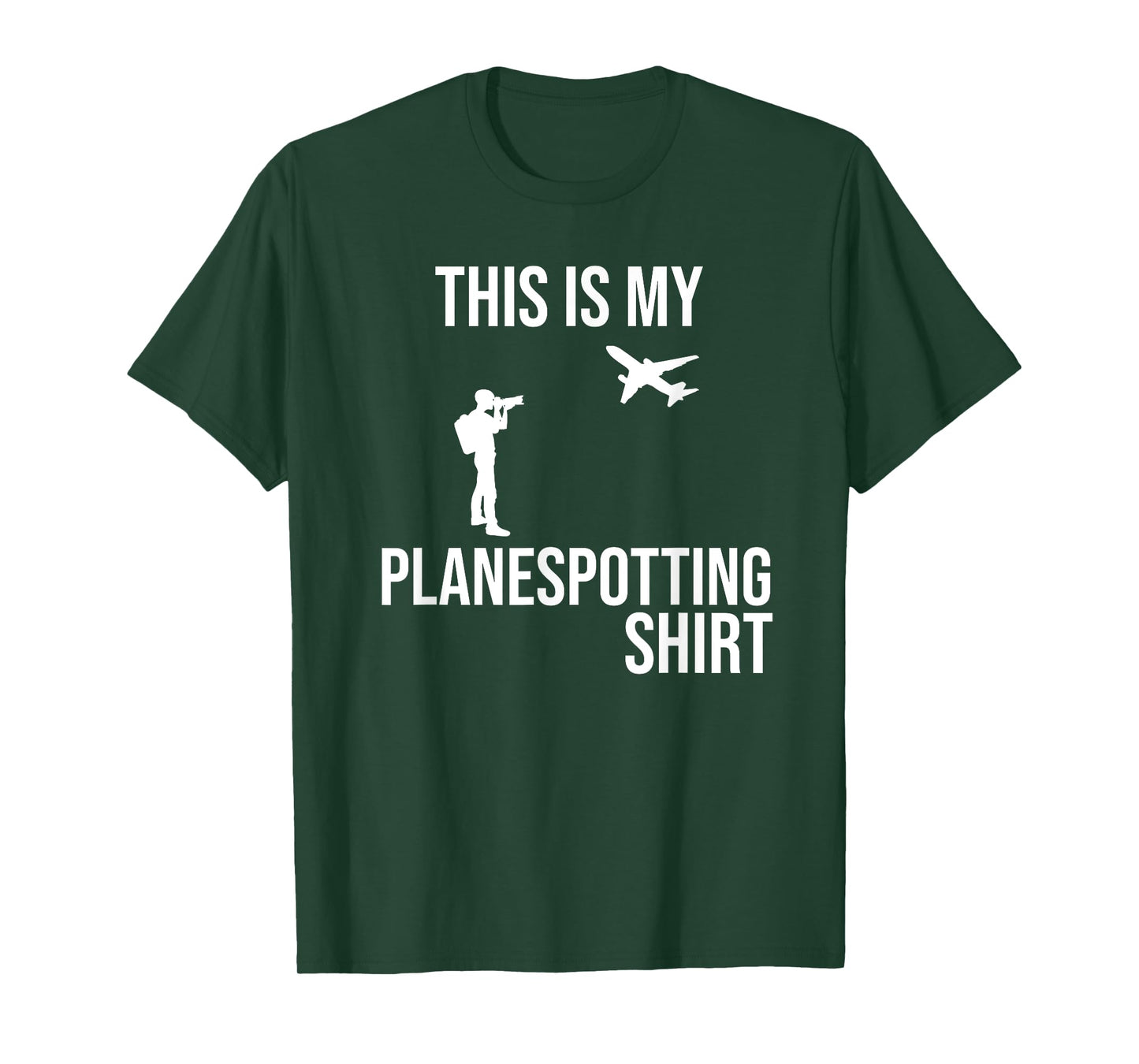 My Planespotting Shirt Planespotter Aviation Photographer T-Shirt
