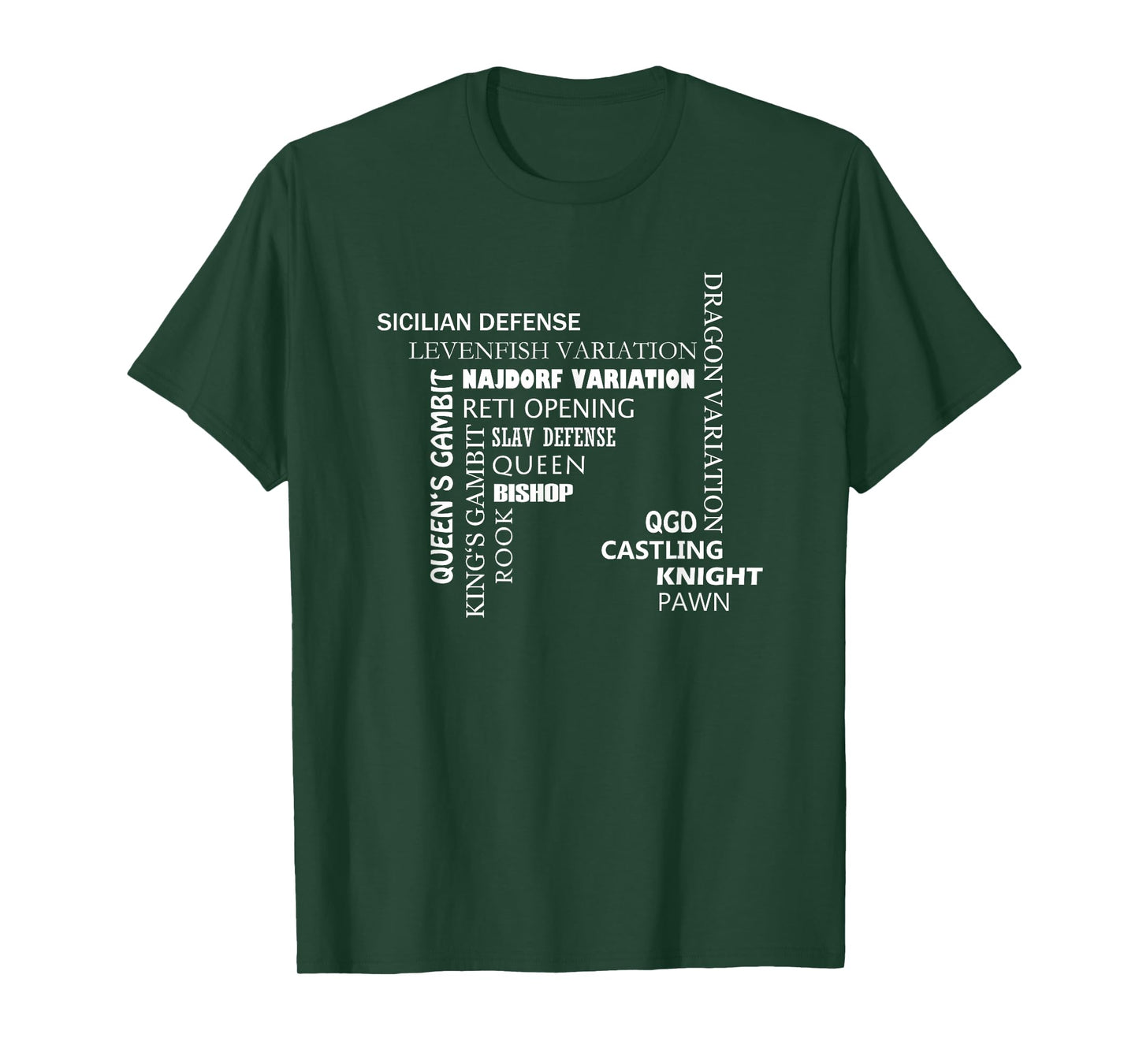 Chess Player Gift Ideas Chess Terms T-Shirt
