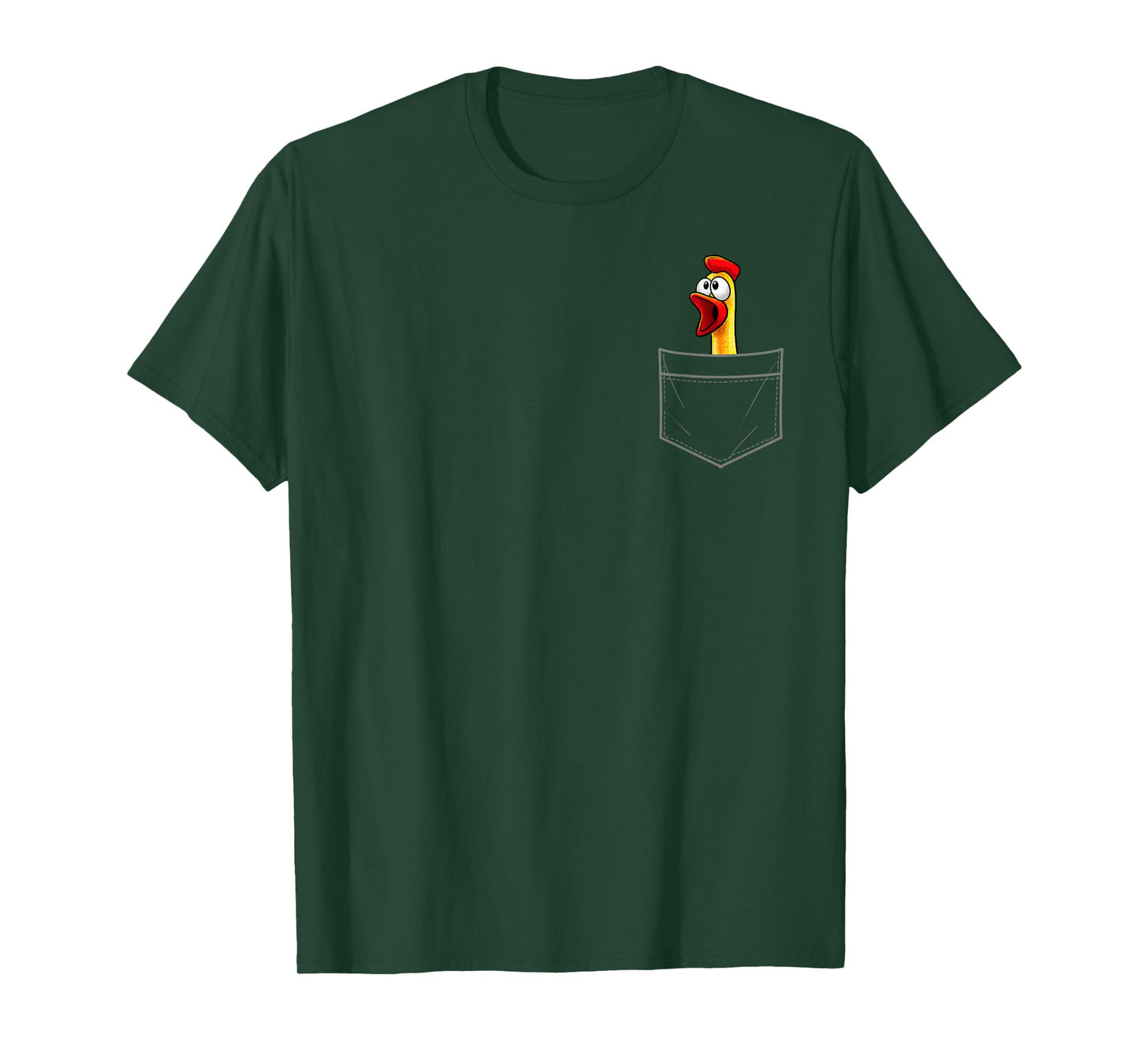 Cool Rubber Chicken For Men Women Kids Animal Chicken Lovers T-Shirt
