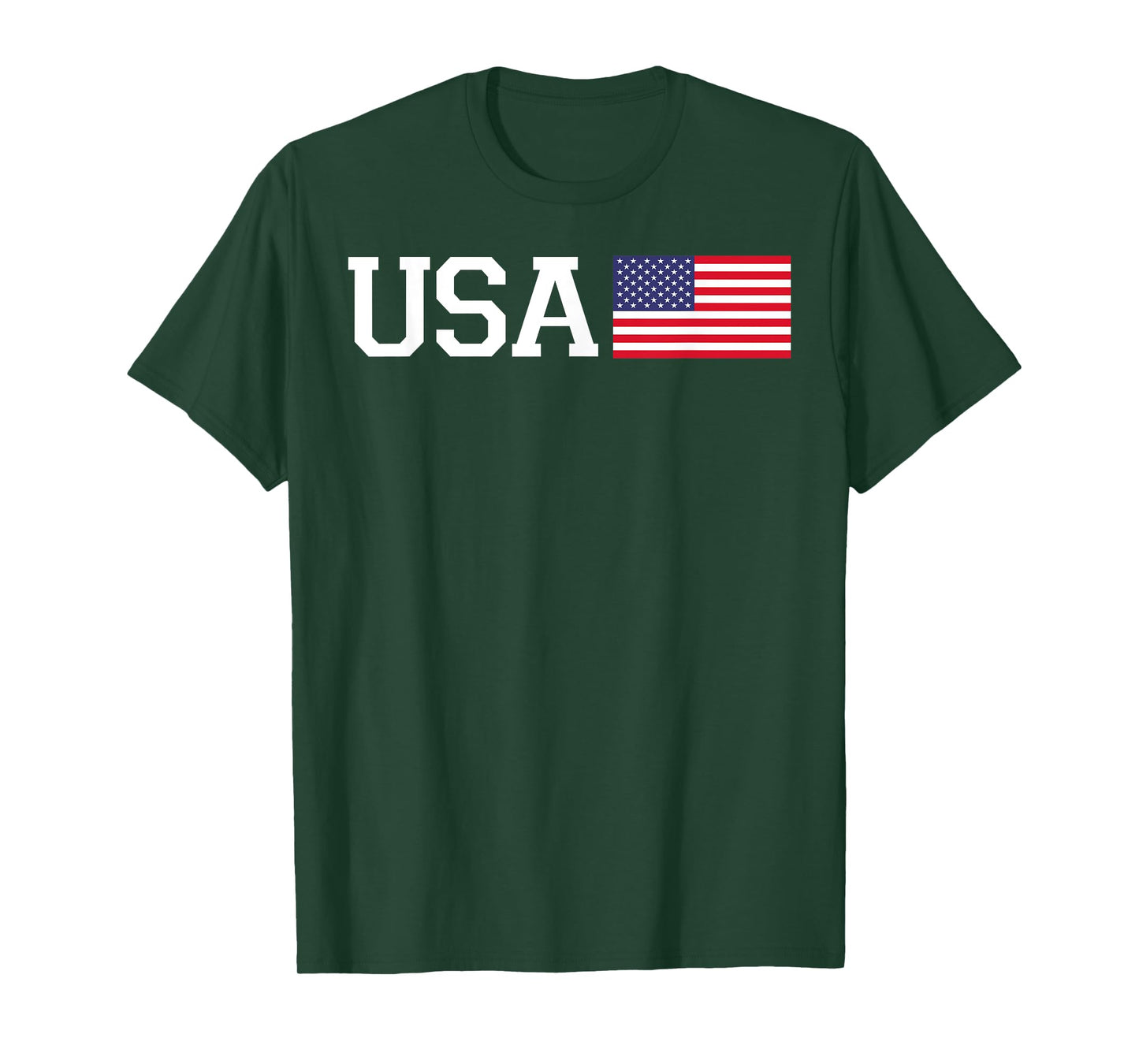 USA Patriotic American Flag Retro 4th Of July Men Women Kids T-Shirt