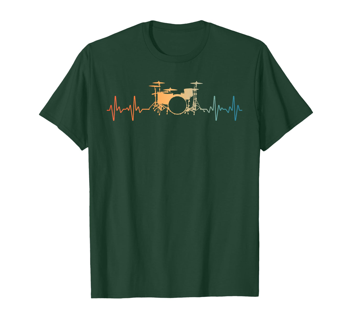 Funny Drummer Art for Men Women Kids Drumming Lover Drummer T-Shirt