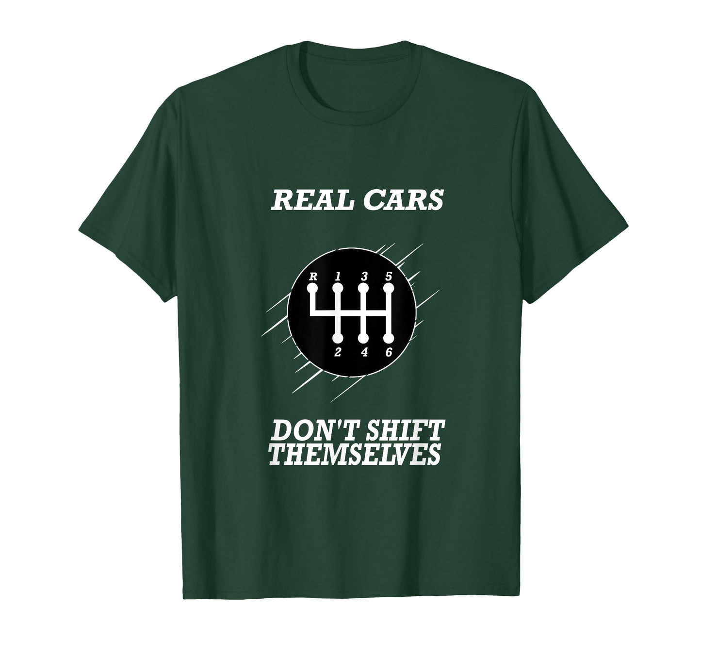 6 Speed Manual Transmission Shift Pattern T-Shirt