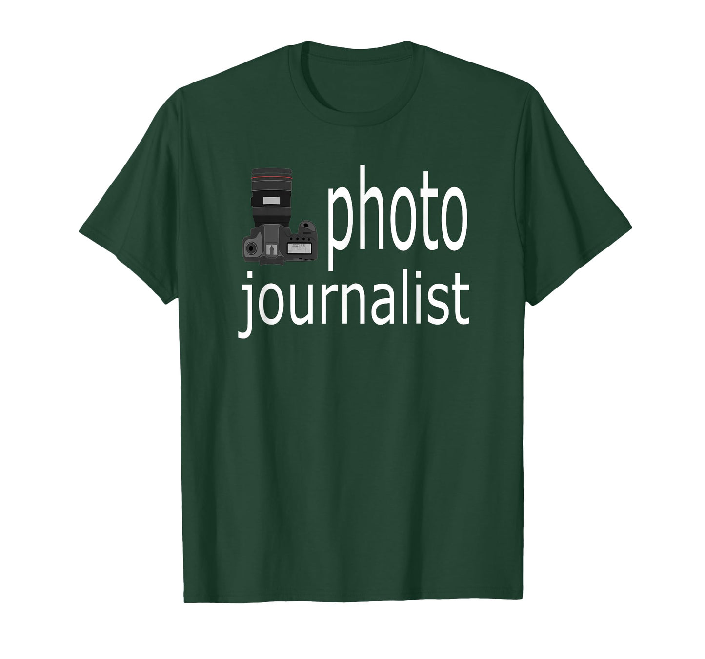 Photo Journalist Camera T-Shirt