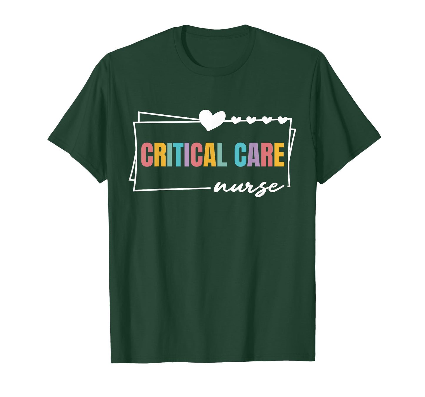 Critical Care Nurse Nursing Cute Women Critical Care Nurse T-Shirt