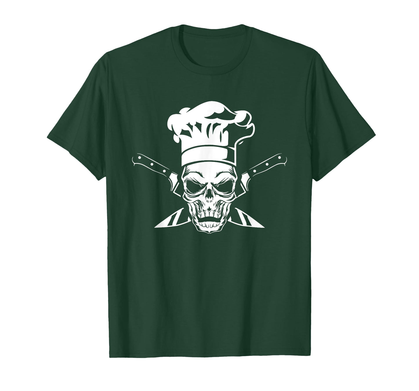 Cool Skull Cooking Chef Motive for a Cooking Chef T-Shirt