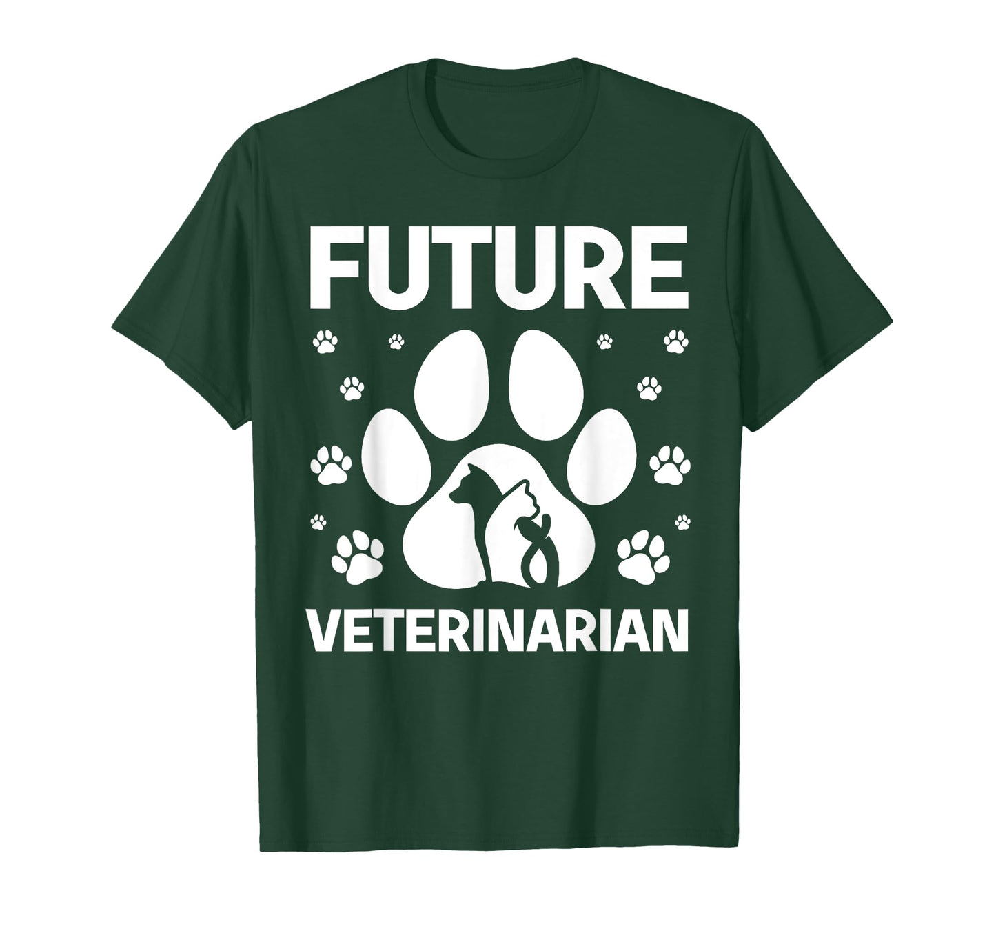 Cool Future Veterinarian Art For Men Women Kids Veterinary T-Shirt