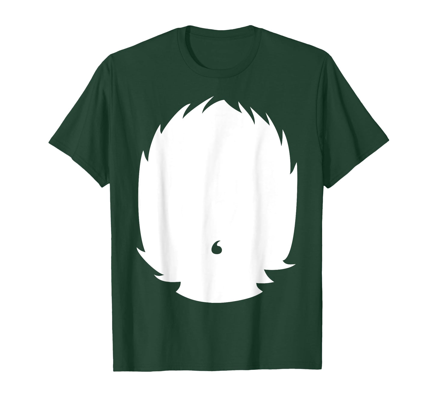 Skunk CAT Panda Halloween Costume Shirt DIY Animals Belly T-Shirt for Men Women Kids