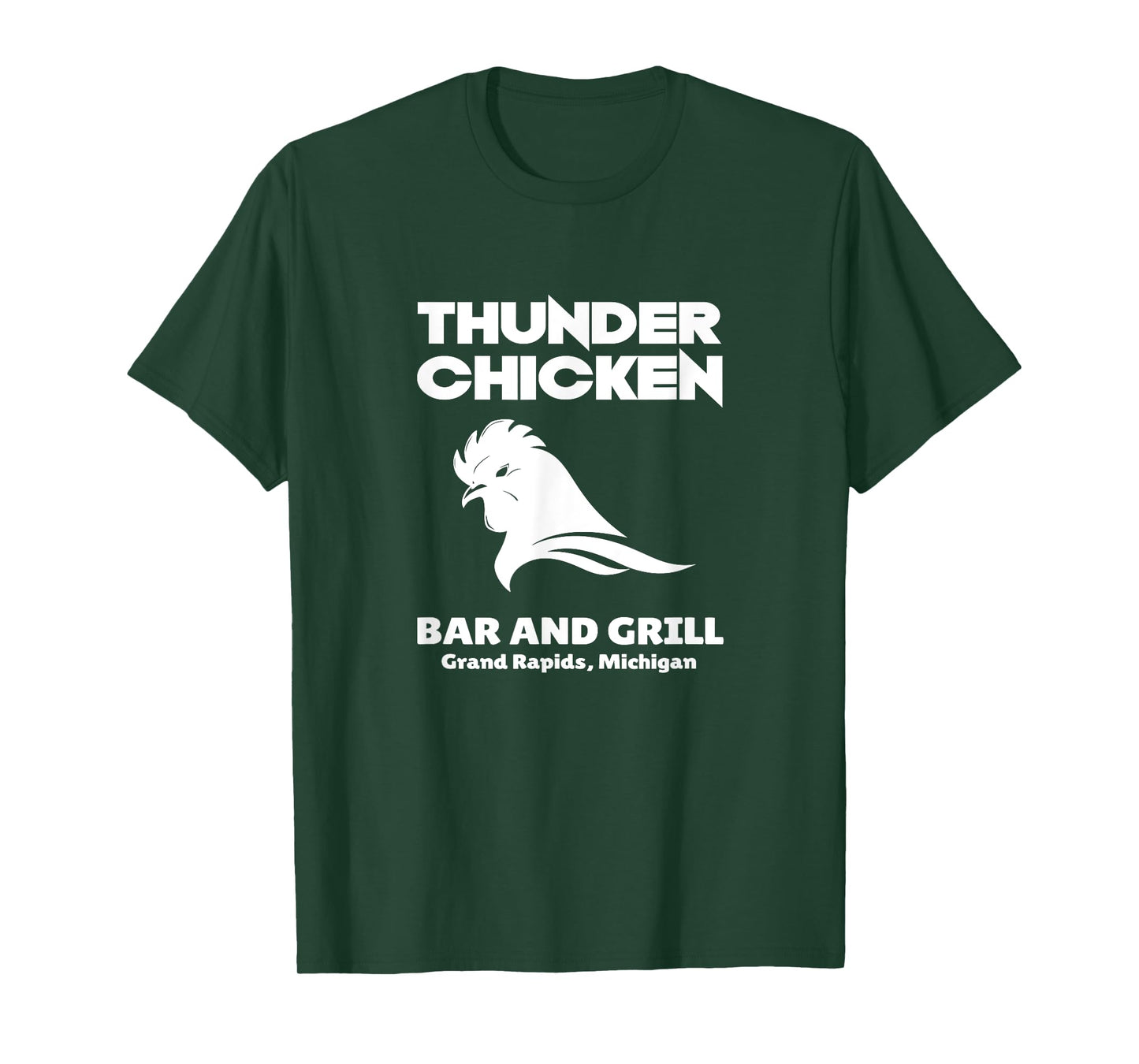 Thunder Chicken Bar and Grill T-Shirt Michigan Tee T-Shirt