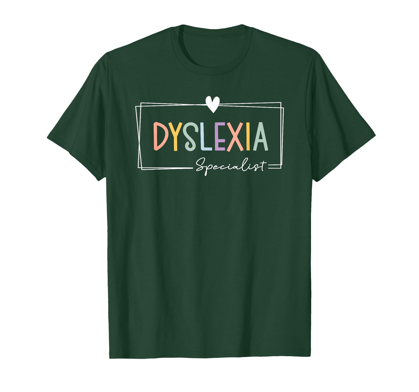 Dyslexia Specialist Teacher Dyslexia Interventionist T-Shirt for Men Women Girls Kids