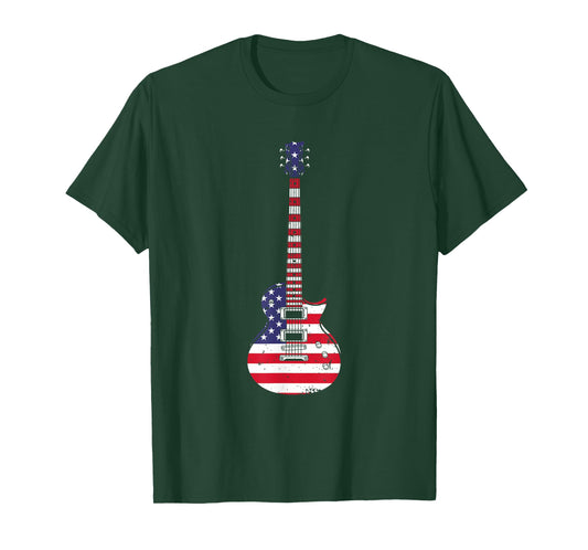 Cool Guitar For Men Women Musician Electric Guitarist Music T-Shirt