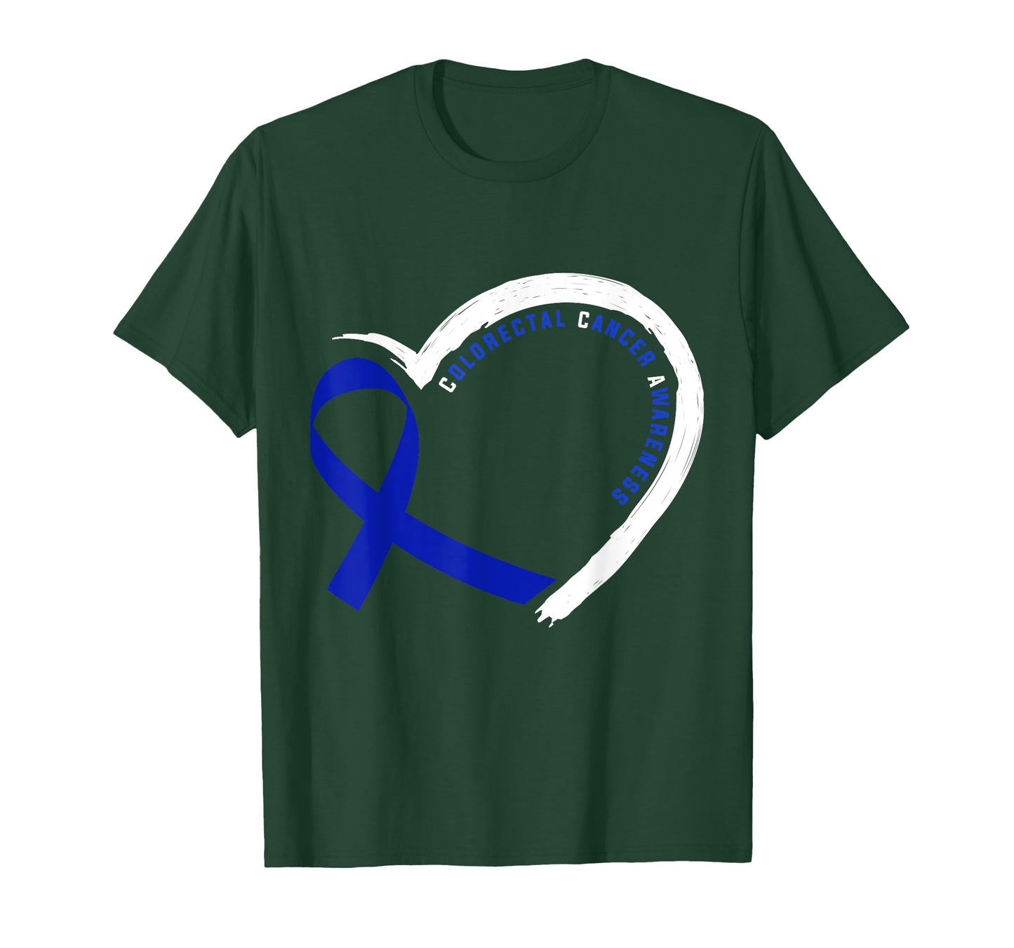 Colorectal Cancer Awareness Gift Idea Unisex-Adults Cancer Awareness T-Shirt Black Small Classic Fit Short Sleeve Crew Neck T-Shirt