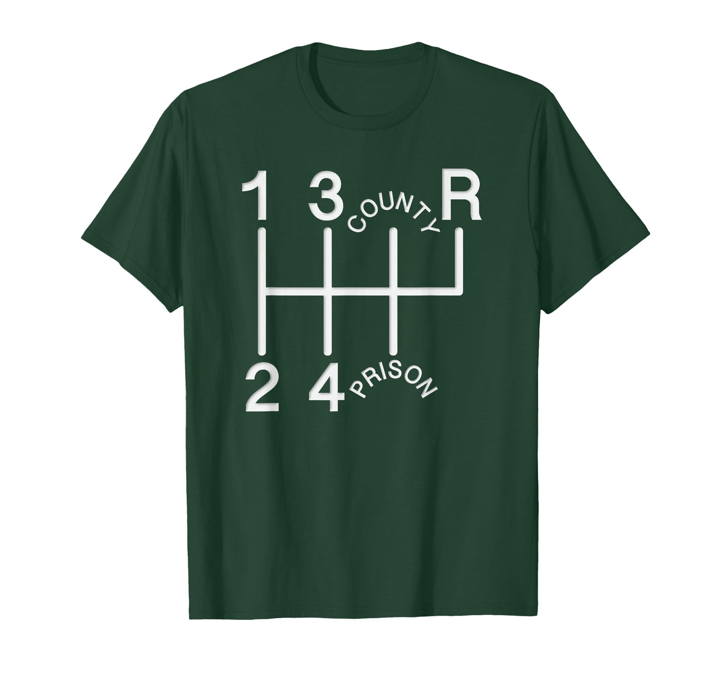 1st 2nd 3rd 4th COUNTY PRISON Shift knob t-shirt T-Shirt
