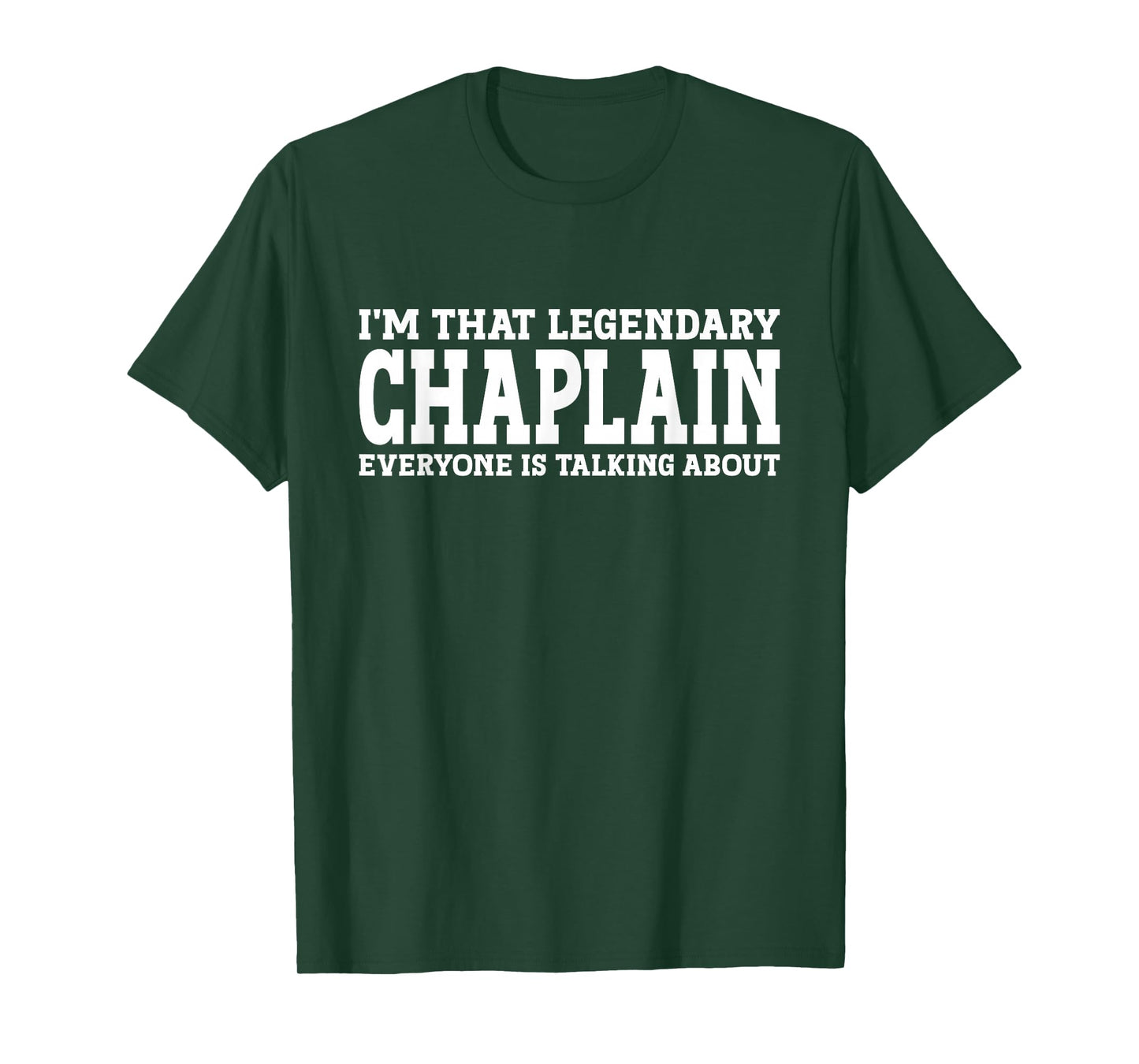 Chaplain Job Title Employee Funny Worker Profession Chaplain T-Shirt