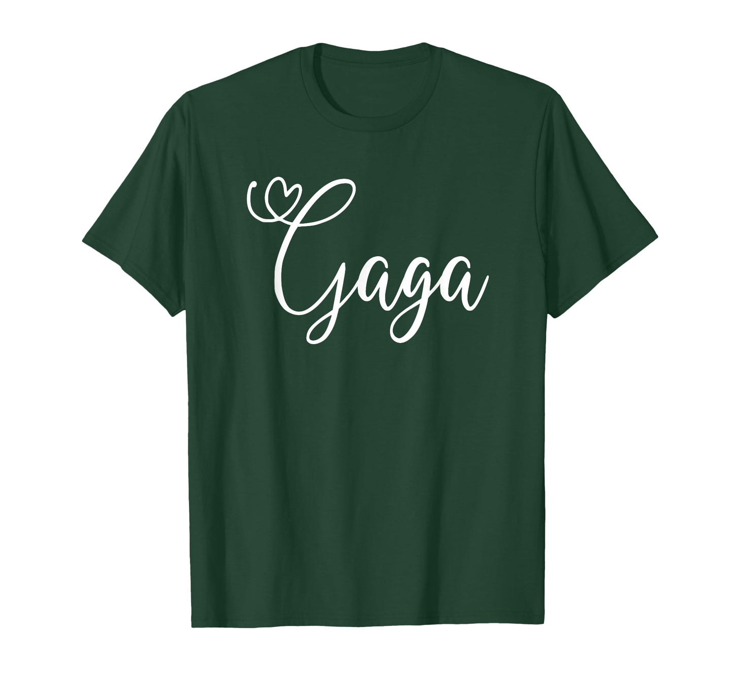 Gaga Cute Heart Grandma T-Shirt