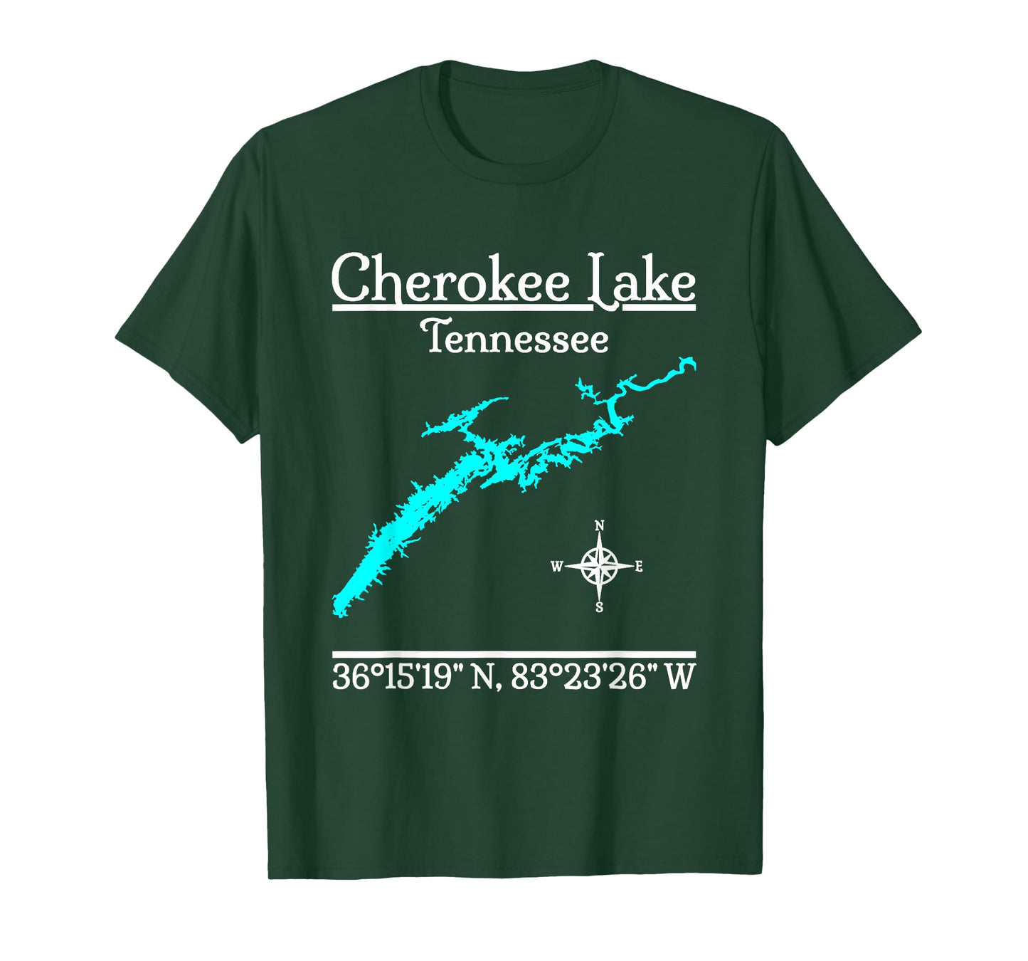 Cherokee Lake - Tennessee T-Shirt