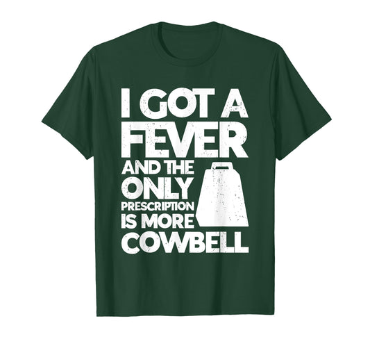 Cow Bell More Cowbell Vintage Funny Drummer Cowbell Funny T-Shirt