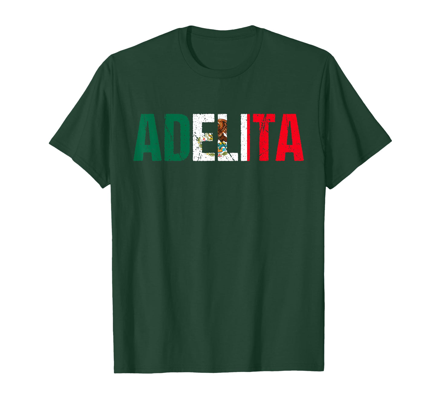 La Adelita Mexican Soldier Mexico Flag Adelita T-Shirt
