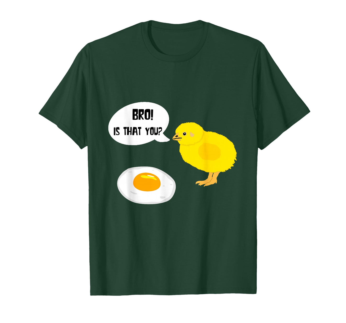 Cute Chick Funny Fried Egg Humour Breakfast Eggs Egg T-Shirt