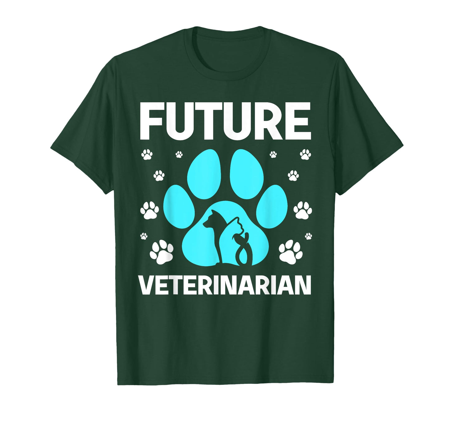 Cool Future Veterinarian Art For Men Women Kids Veterinary T-Shirt
