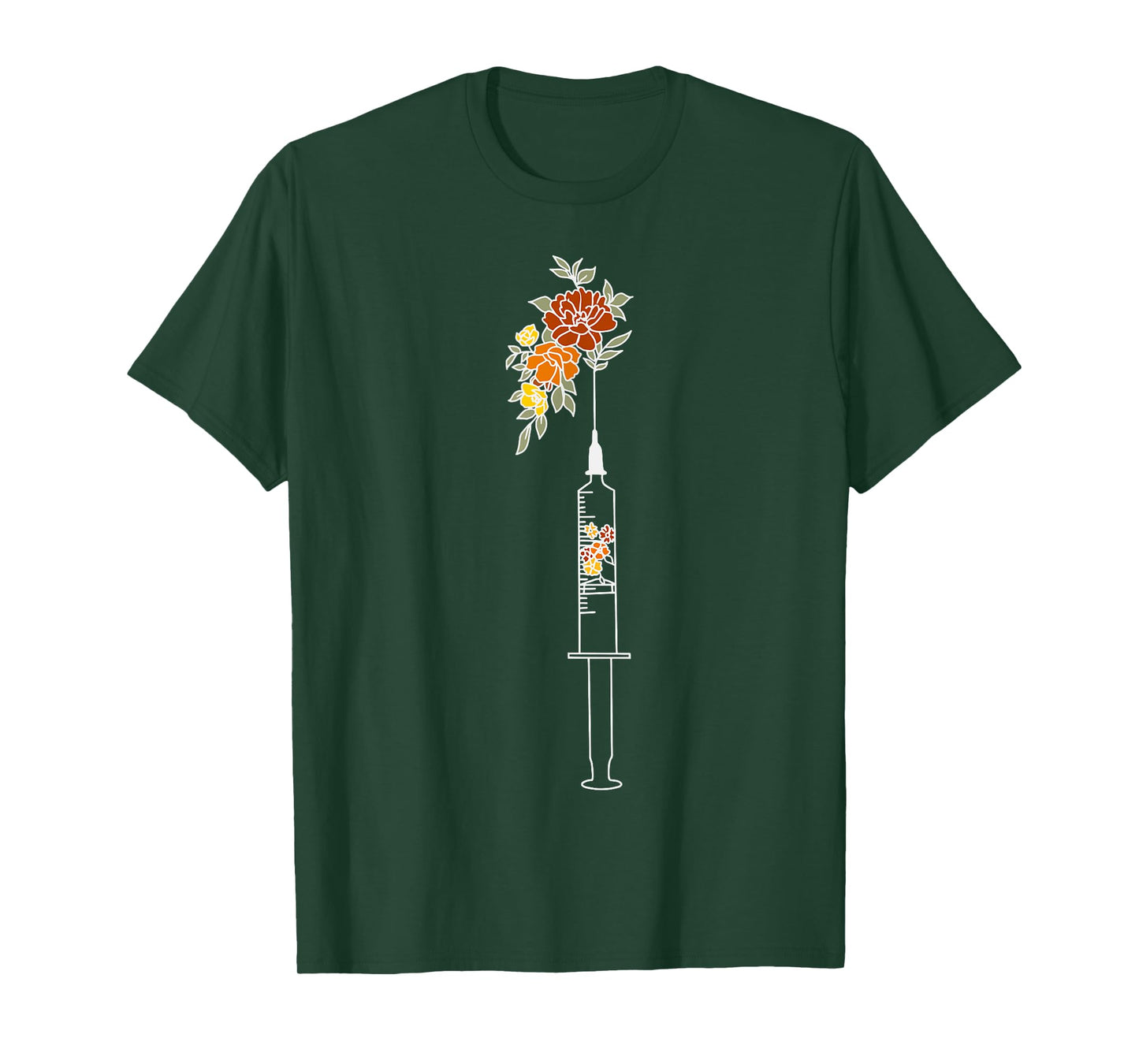Aesthetic Nurse Injector Floral Medspa Botox Dealer Cosmetic T-Shirt