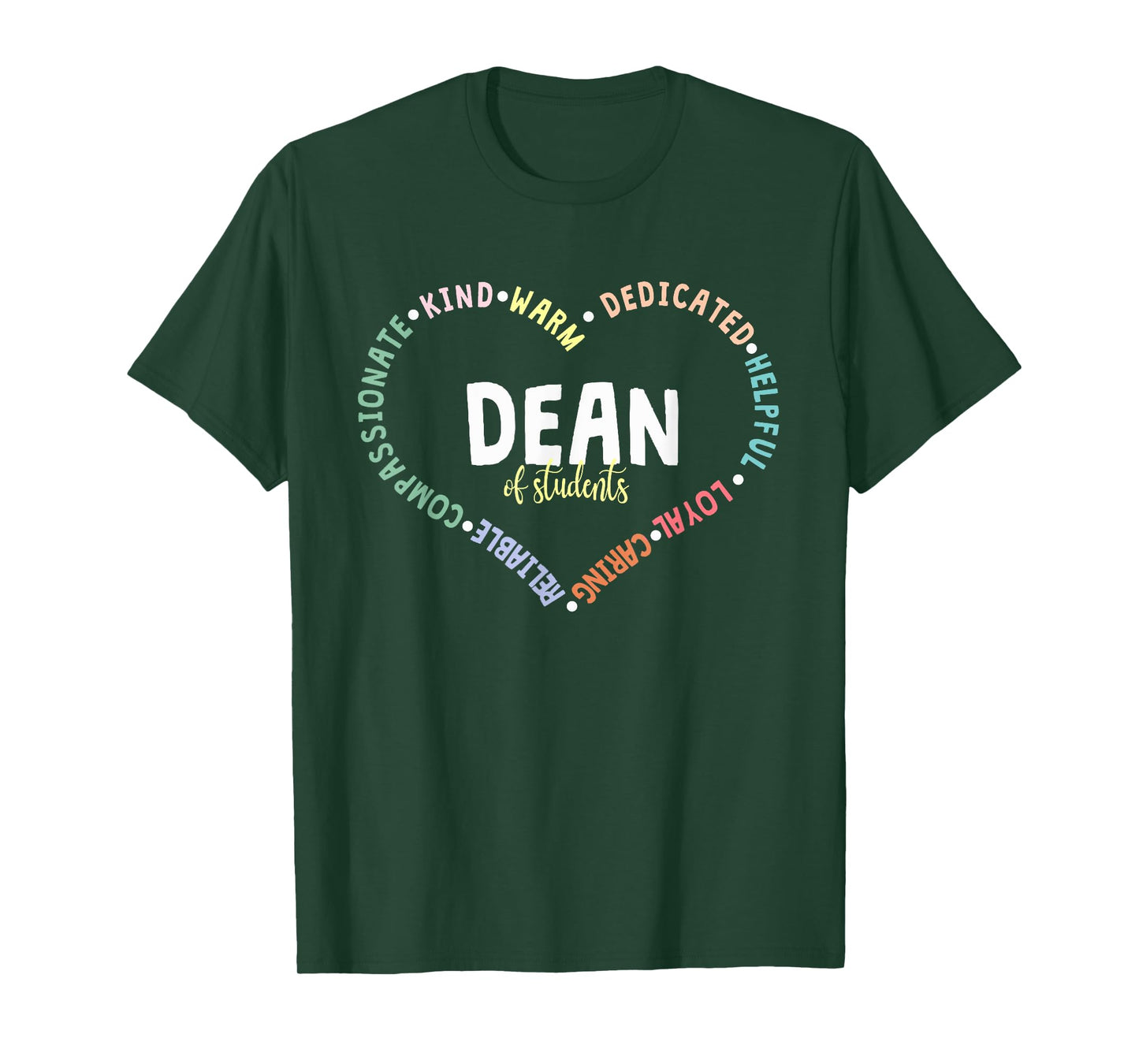 Administrator Appreciation Dean Of Students Back To School T-Shirt