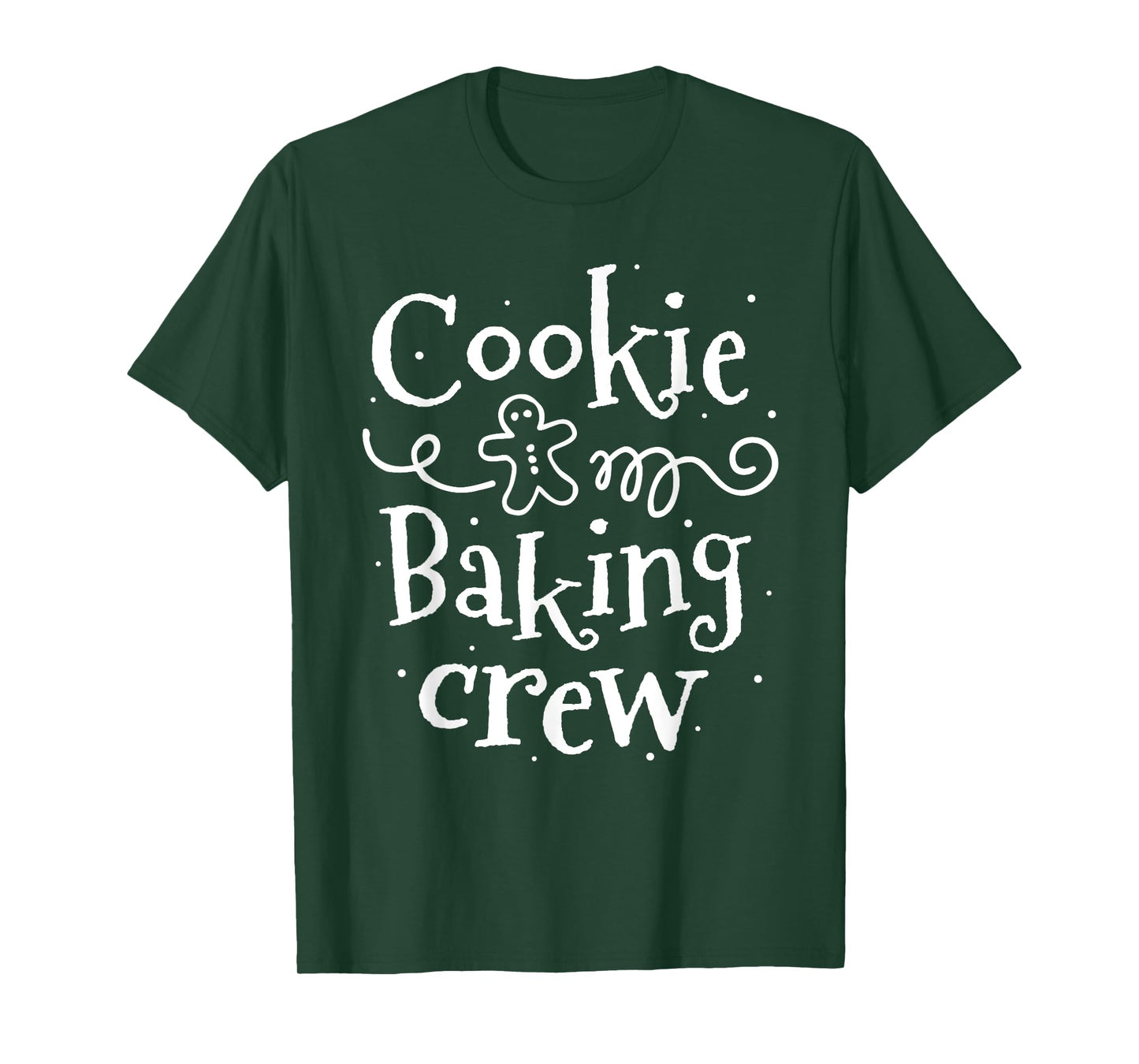Cookie Baking Crew Baker Bake Kids Women Christmas Baking T-Shirt