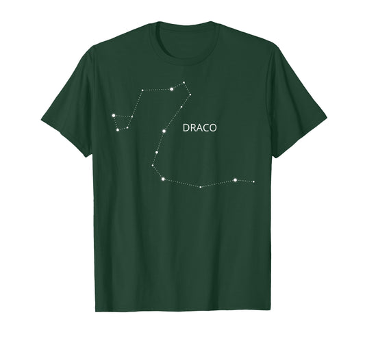 Draco Star Constellation Zodiac Sign Astronomy Gift T-Shirt T-Shirt