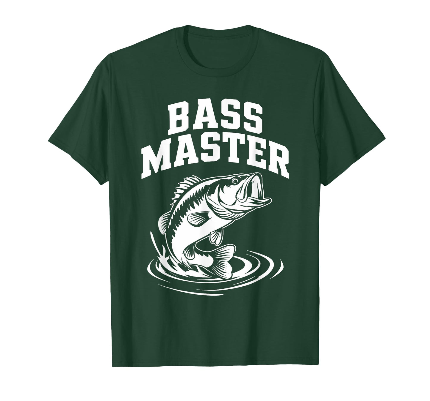 Bass Master, Bass Fish Bass Fishing Fisherman T-Shirt