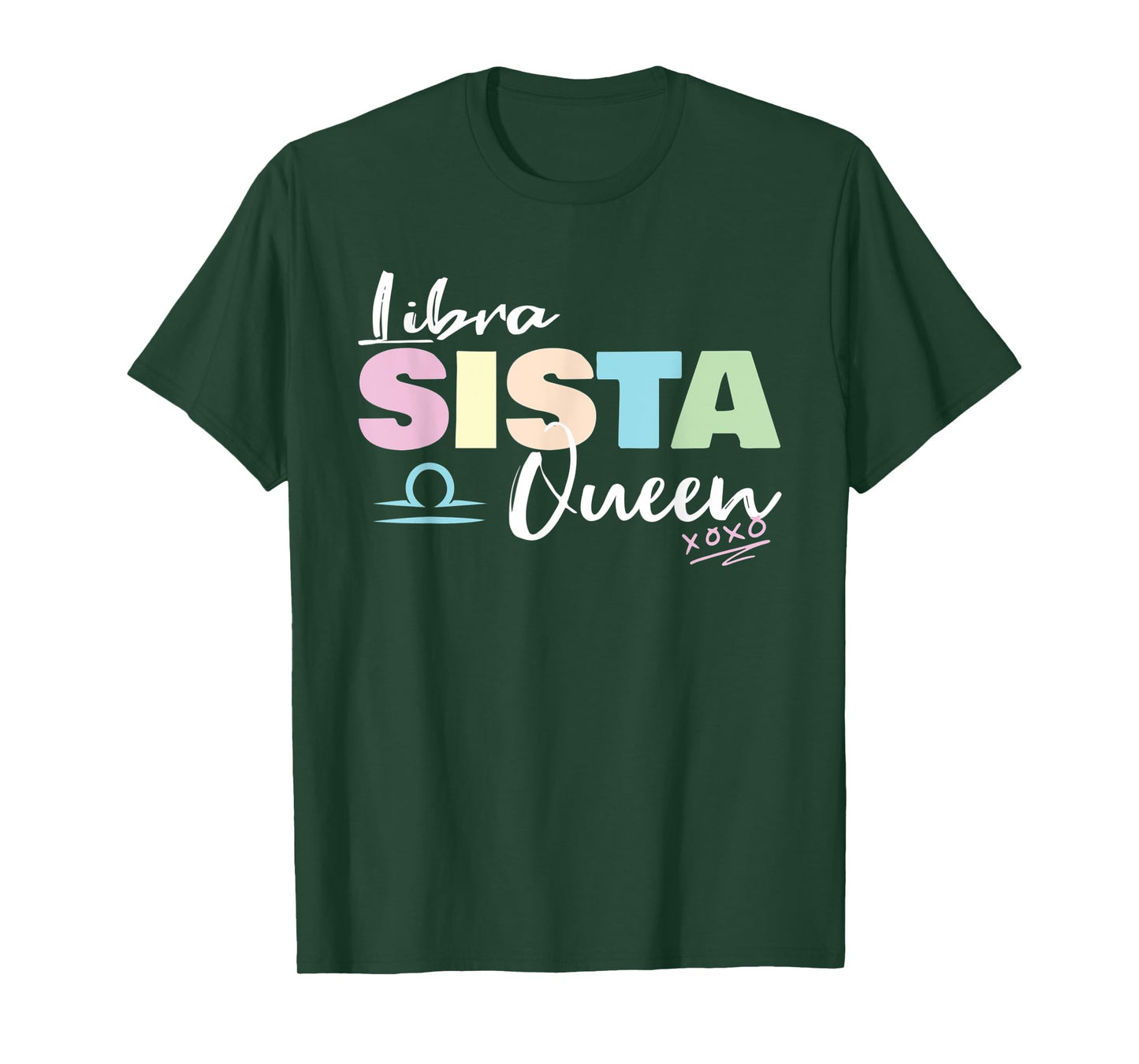 Libra Sista Queen Zodiac Sign for Proud Libra Women T-Shirt
