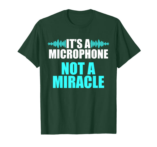 Church Sound Guy Microphone Audio Tech Engineer T-Shirt