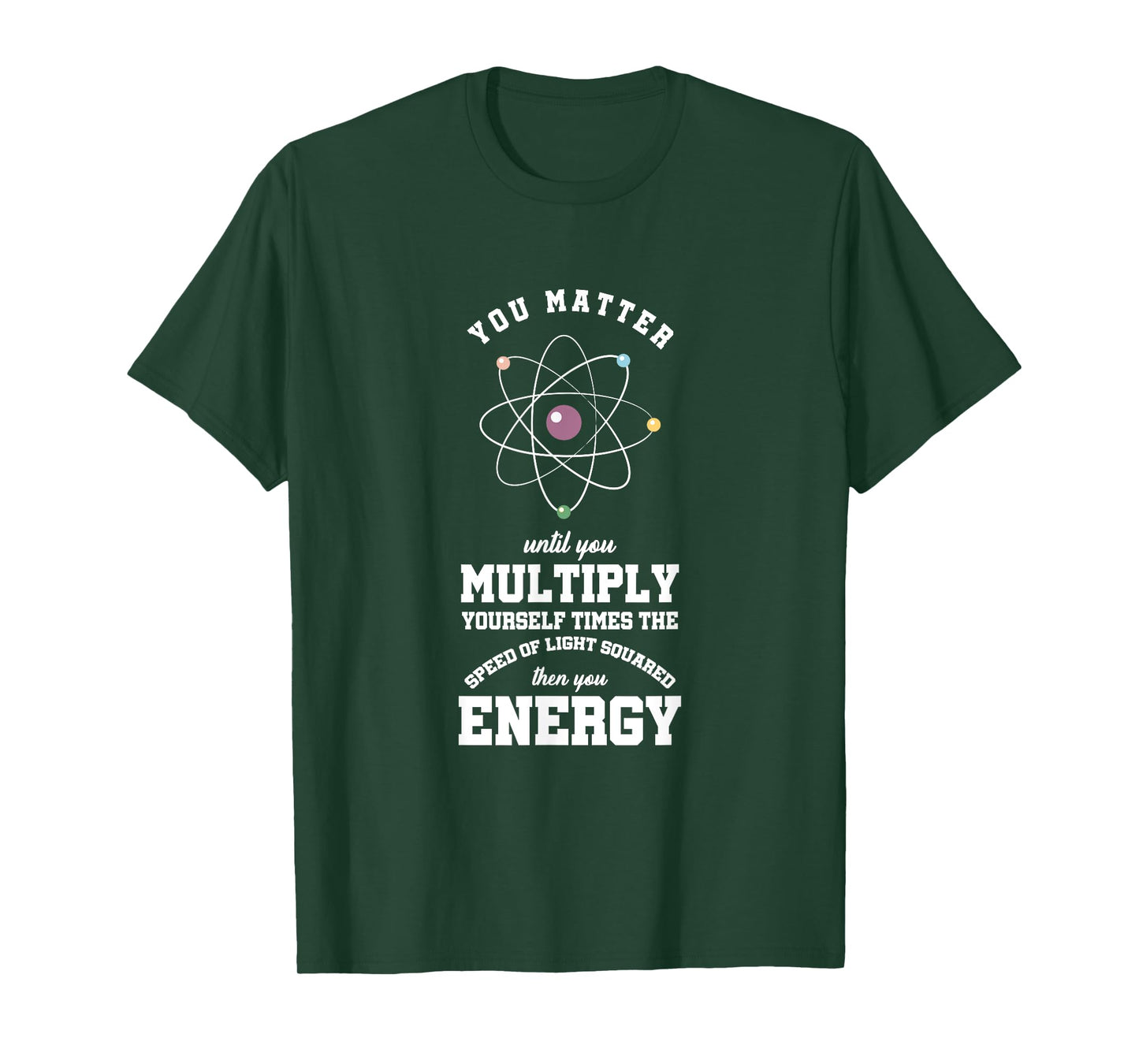 Atomic Energy Chemical Engineer Chemicals Chemist Atom gift T-Shirt