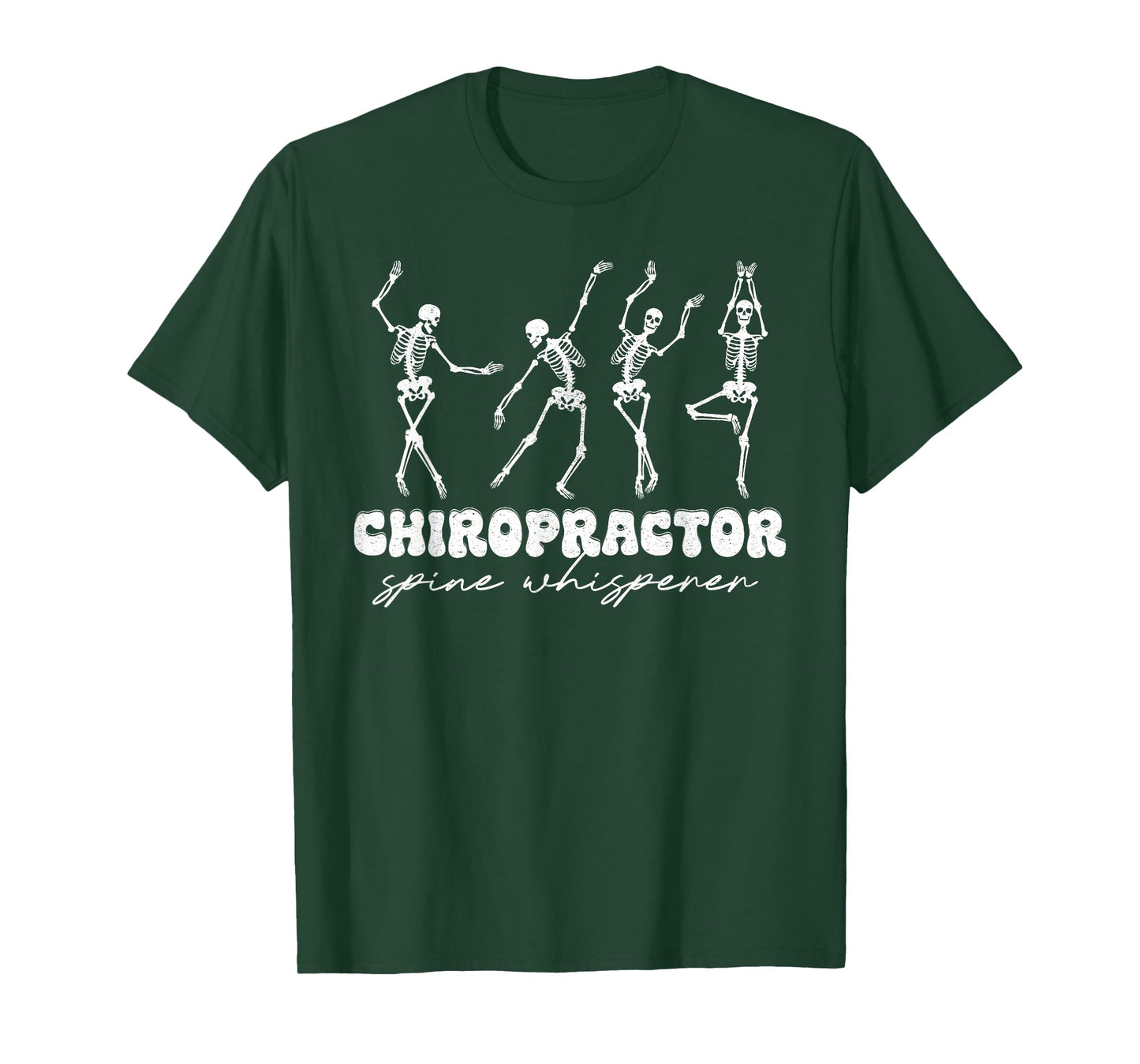 Chiropractic Chiropractor Student Skeleton Chiropractor Grad T-Shirt