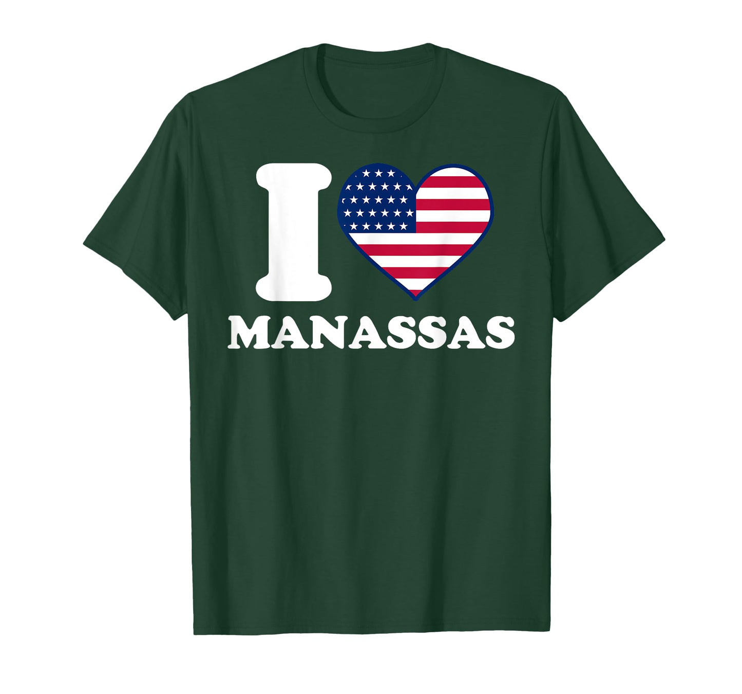 I love Manassas I heart Manassas T-Shirt