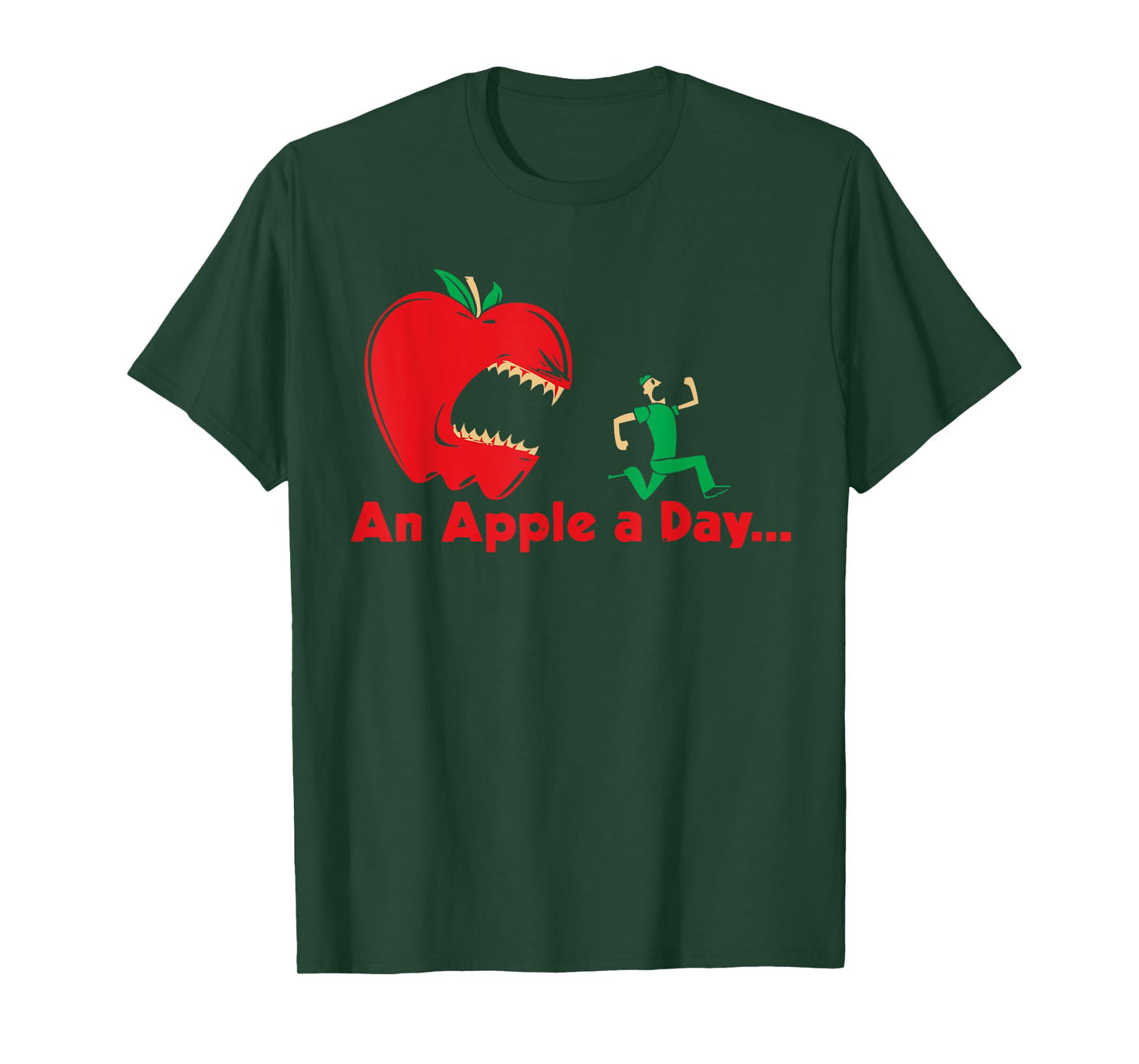 An Apple a Day Keeps the Doctor Away T-Shirt T-Shirt