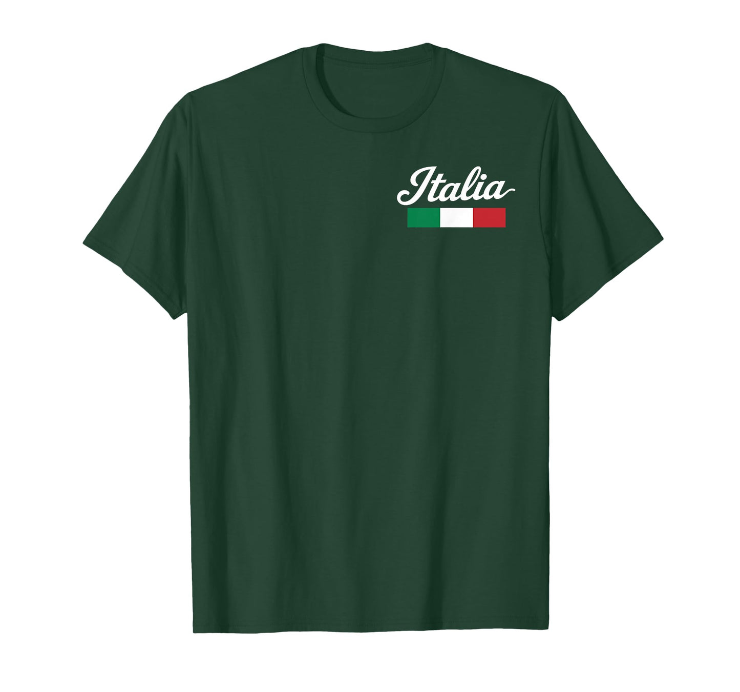 American Italian Flag Funny America Italy Roots Italian T-Shirt