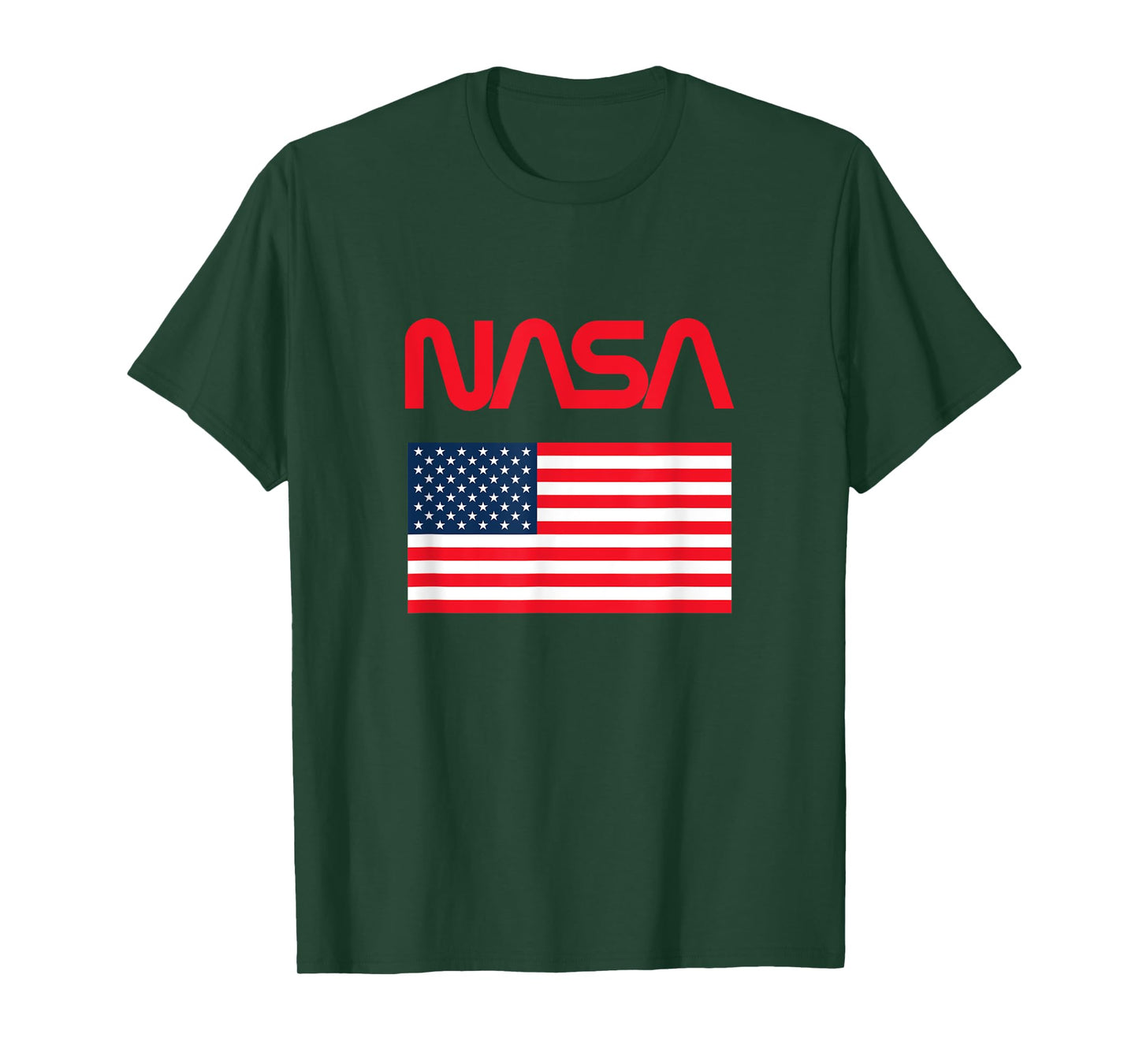 NASA USA Flag T-Shirt