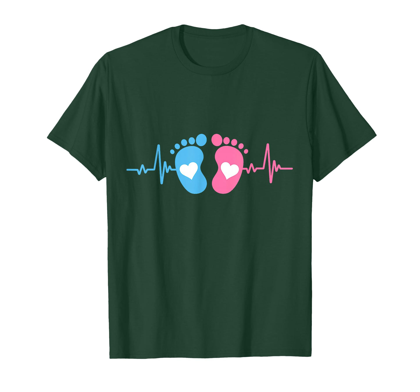 Cute Baby Tiny Humans Heartbeat Labor And Delivery L&D Nurse T-Shirt