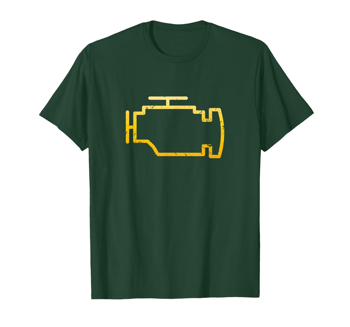 Check Engine Light Funny Mechanic Car T-Shirt