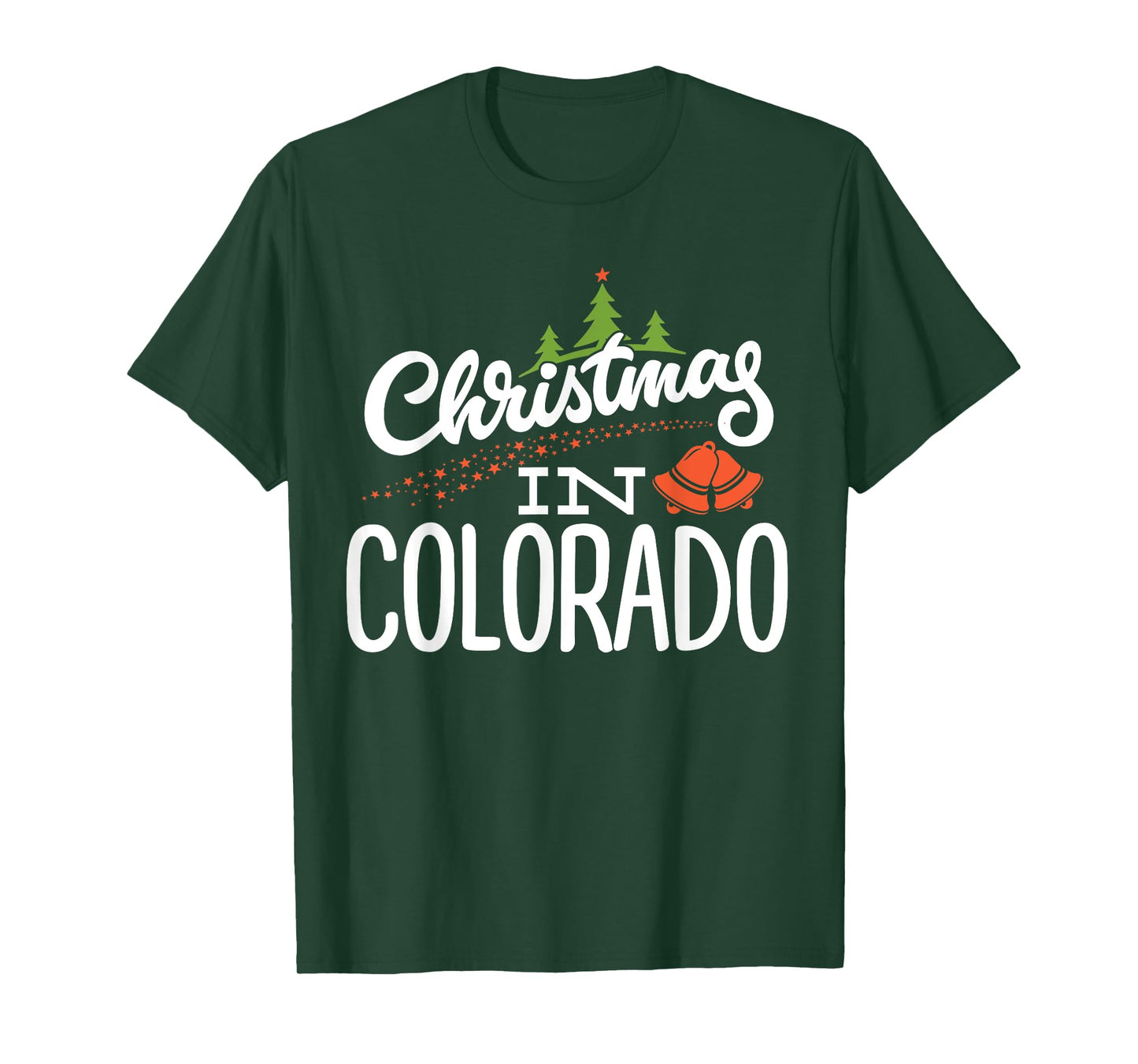 Christmas In Colorado Matching Family Proud State T-Shirt